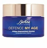 Bionike Defence My Age - Crema Rinnovatrice Viso Giorno Anti Age con Vitamina C, Nutre e Rafforza la Pelle, Contrasta Secchezza, Macchie e Invecchiamento, Dona Tonicità e Idratazione, 50 ml