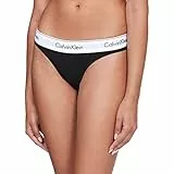 Calvin Klein Perizoma Donna Tanga, Nero (Black), S