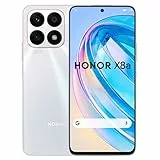 HONOR X8a Smartphone, Dispay FullView da 6,7 pollici a 90Hz, Fotocamera Tripla da 100MP, 6GB RAM e 128GB Telefono Cellulare GSM, Android 12, Doppia SIM, Argento Titanio