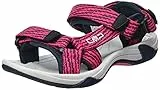 CMP KIDS HAMAL HIKING SANDAL, Sandali, Unisex - Bambini e ragazzi, Rosso (Fragola-Antracite), 35 EU