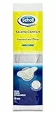 Scholl Pedorex Solette Comfort, Solette in Lattice Traspirante per Uso Quotidiano, Misura Unica Ritagliabile, Confezione da 1 Paio, Bianco