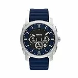 Fossil Hybrid Smartwatch Machine Gen 6 da uomo con frequenza cardiaca, attività e sonno e statistiche dettagliate sul benessere. FTW7085