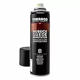 Tarrago | Rinnovatore in pelle scamosciata nabuk 250 ml | Spray impermeabilizzante | Per scarpe, borse, tessuti, camoscio e nabuk | Impermeabile all'acqua e alla pioggia (incolore 00)