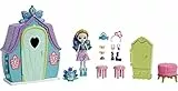 Enchantimals- Playset Cottage con Bambola Patter il Pavone, Animaletto e Accessori, Giocattolo per Bambini 4+Anni, GYN61