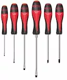 KS Tools 922.6040 Set di 6 cacciaviti Ultimate®, punta piatta, PZ