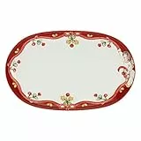 THUN - Piatto Portata Sweet Christmas - Porcellana - Linea Natale - Living, Arredare la Casa - Ø 38 cm
