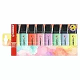Evidenziatore - STABILO BOSS ORIGINAL Pastel - Astuccio da 8 - Colori assortiti