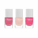 Wakeup Cosmetics - Kit Pink Passion - Contiene 3 Smalti a Lunga Durata dal Finish Brillante (Aria, Luz, Flamengo)