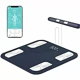 Bilancia Healthkeep Pesapersone Digitale, ad Alta Precisione per la Misurazione Mano-piede, App per Amartphone, LED Display, 180kg, 300 * 300mm