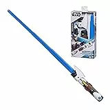 Hasbro Star Wars Lightsaber Forge, Spada Laser Giocattolo di Obi-WAN Kenobi, di Colore Blu, Allungabile, Giocattolo per Gioco di Ruolo Personalizzabile, dai 4 Anni in su, Multicolore