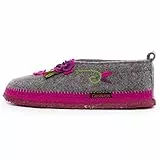 Giesswein Tangerhuette, Pantofole Alte, Donna, Grigio Ardesia 017, 40 EU