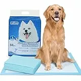 Nobleza - 50 pz Tappetini igienici per Cani, Misure 90 * 60cm, Tappetini assorbenti per Animali Domestici