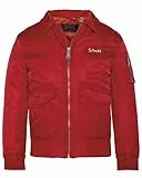 Schott NYC 210100B, Giacca Bambini e ragazzi, Rosso (Red), 14 anni