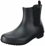 Crocs Freesail Chelsea Boot, Stivali di Gomma Donna, Nero (Black/Black), 39/40 EU