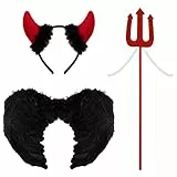 Kitimi Ali d'angelo bambini Halloween Carnevale Angelo Costume Ali Fata Bambini Piuma Ali Costume Accessori Partito Fantasia Con Spallacci Elastici