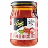 Biffi - Sugo Pomodoro e Basilico con Pomodoro Ciliegino (Napoletana) 190g - Multipack (3x190g)