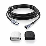 KIWI design Cavo Link 16 FT con Clip per Cavo, Compatibile con Quest 3/2/1/Pro e Pico 4