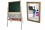 Eichhorn - Lavagna Magnetica, 100002589, + 3 anni, cm 66x110, incluse 48 Lettere Magnetiche