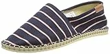 Havaianas Origine IV Print, Sandalo Espadrillas con Zeppa Unisex-Adulto, Sand/Navy Blue/Red, 45 EU