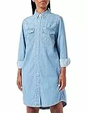 Wrangler Denim Shirt Dress Abito Casual, Scare Crow​, XS Donna