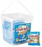 Fruittella Crazy Mix Jar Caramelle Gommose Gusti Assortiti con Succo di Frutta, Aromi Naturali, Senza Glutine, Idea Regalo per Halloween, Secchiello da 45 Mini Bustine, 25 gr Ciascuna