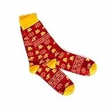 AS Roma Calzini Natale 2022 Unisex-Adulto, Rosso, 38-42