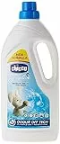 Chicco Sensitive Detersivo Bucato Ipoallergenico, rimuove Macchie e Odori, 0+ Mesi - 1.5 litri