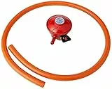 Campingaz Kit Tubo e regolatore per Gas, con 2 Morsetti