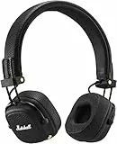 Marshall Major III - Cuffie Wireless On-ear, Bluetooth, Impedenza 32 Ω, Nero
