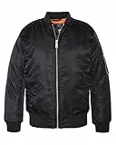 Schott NYC AIRFORCE1B, Giacca Bambini e ragazzi, Nero (Black), 10 anni