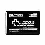 Leina 10002 Veicolo a Motore Kit di Primo Soccorso Standard, Colore: Nero/Bianco
