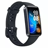 HUAWEI Band 8 Smart band, Leggero e Sottile, Monitoraggio Scientifico del Sonno, Batteria fino a 2 Settimane, Compatibile con Android e iOS, 24/7 Monitoraggio della salute, Versione Italiana, Nero