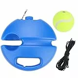 Drfeify Tennis Trainer, base da tennis autodidatta con pallina da tennis con strumento di allenamento per il tennis in corda nera per principianti e giocatori intermedi