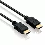 HDSupply HC000-015LC Cavo HDMI con Ethernet HDMI-A maschio (da 19 pin) a HDMI-A maschio (19 pin) contatti dorati, 1,50m, nero