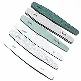 Generic Set di Lime per Unghie per Manicure Set di Sei Pezzi per Strisce di per Unghie Set di Lime per Unghie per Manicure per Unghie Ruvida Riutilizzabile Taglia Unghie Persone (AS Show, One Size)