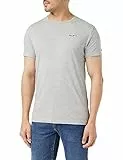 Pepe Jeans Original Basic 3 N, T-Shirt Uomo, Grigio (Grey Marl),S