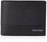 Calvin Klein Subtle Mix Bifold 5cc W/Coin Uomo, CK Black, Taglia Unica