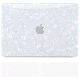 B BELK Compatibile con Custodia MacBook Air 13 Pollici M1, Custodia MacBook Air 2022 2021 2020 2019 2018 A2337 A2179 A1932, Custodia Rigida in Plastica per Laptop + 2 Cover per Tastiera