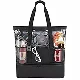 Atarni Borsa Mare Rete Donna Grande - Borse Spiaggia xxl Impermeabile Estive con Staccabile Borsa Frigo Tracolla Tote Bag Shopper per Shopping Viaggio Picnic
