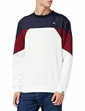 Tommy Hilfiger Equipaggio stagionale Felpe, White, S Uomo