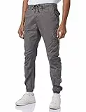 Urban Classics Cargo, Pantaloni Jogging Uomo, Large, darkgrey