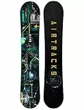 Airtracks Freestyle Freeride Data - Snowboard da uomo, 164 cm