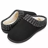 MaxMuxun Pantofole Donna Pantofole Casa/Esterno in Memory Foam - Calde Leggere Morbide Comode e Antiscivolo