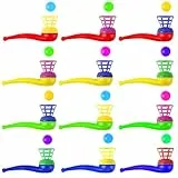 Lubibi 12 Soffiaggio palla tubo partito sacchetto riempitivo,Tubo soffiatore a Sfera Di Colpo Accessori E Gadget Sacchetti Regalo,Pinata giocattolo loot,partito riempitivi sacco matrimonio bambini