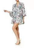 Goldenpoint Mare Donna Abito Corto Pom Pom Island Resort, Colore Multicolor, Taglia M