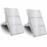 SOLIKU 2×300W Proiettore a LED Faretto LED 24000lm Proiettore LED Esterno Impermeabile IP65 6500K Bianco Freddo Luce di Sicurezza per cortile garage officina