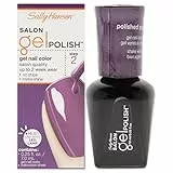 Sally Hansen Salon - Smalto in gel per unghie, colore: Viola lucido