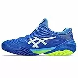 ASICS Court FF 3 Clay Novak Uomo Uomo Scarpe da Tennis Blue Bianco