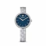 Swarovski Cosmopolitan Orologio, con CristalliSwarovski , Acciaio Inox e Bracciale di Metallo, Meccanismo al quarzo, Blu