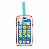 Chicco Smiley Smartphone, Gioco Educativo per Bambini, Giocattolo Parlante e Interattivo, Membrana Touch, Gioco con Luci e Suoni, Laccio per Passeggino e Seggiolino, Giochi Bambini 6 Mesi - 3 Anni